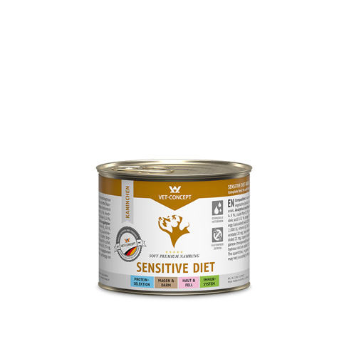 Nyúl nedves kutyatáp